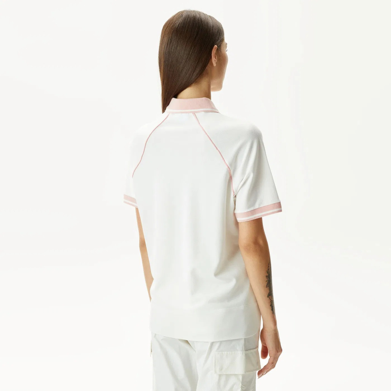 Женское поло Lacoste