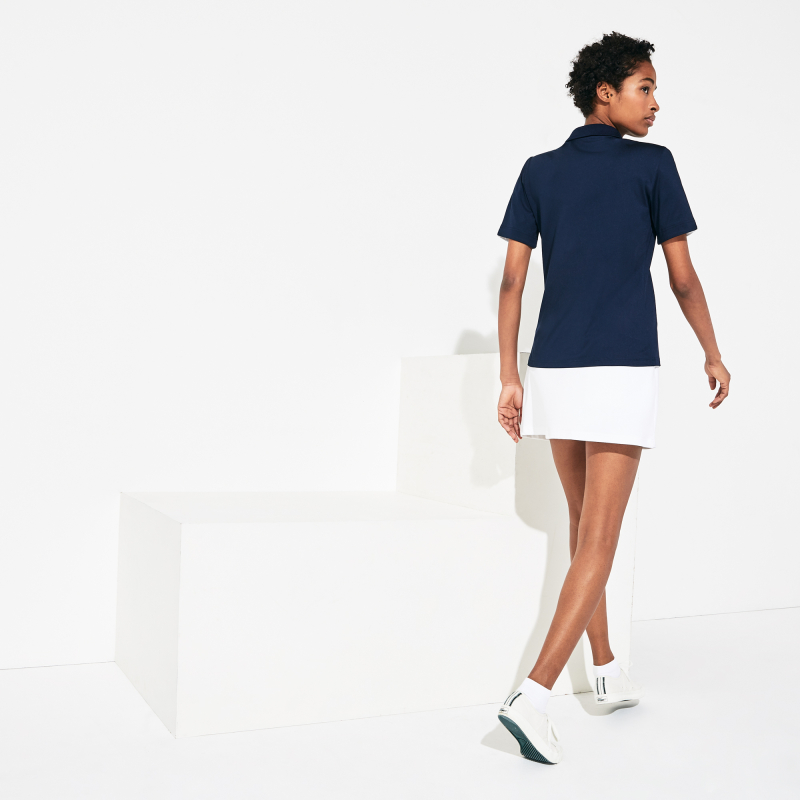 Женское поло Lacoste