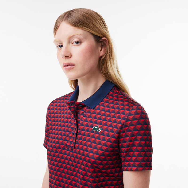 Женское поло Lacoste