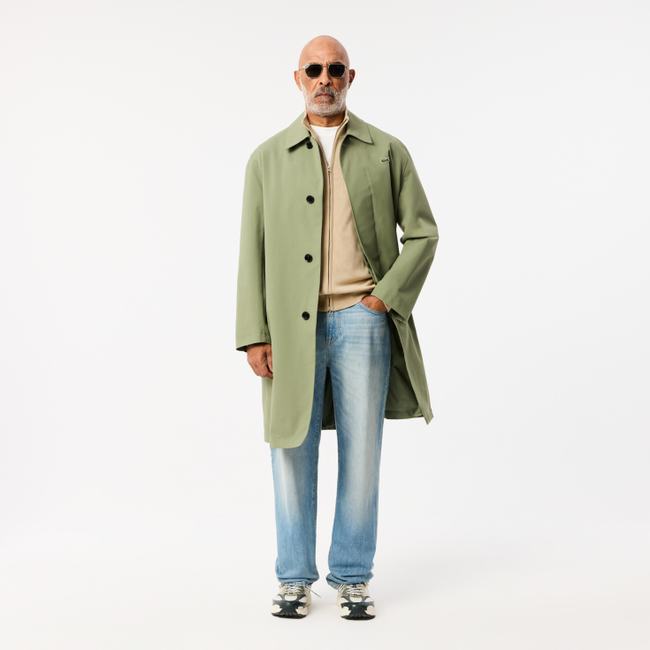 Lacoste kişilər üçün orqanik pambıq zip sviter