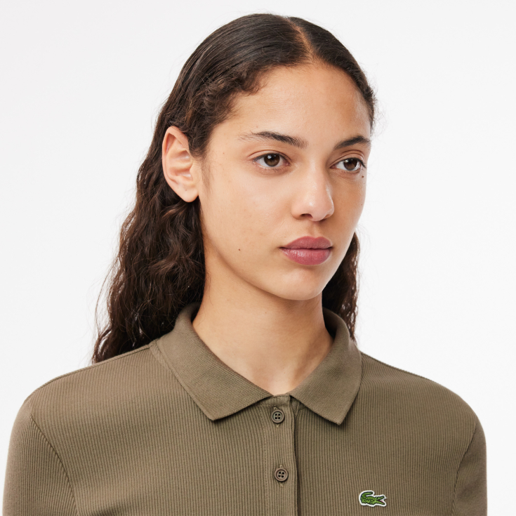 Женское поло Lacoste
