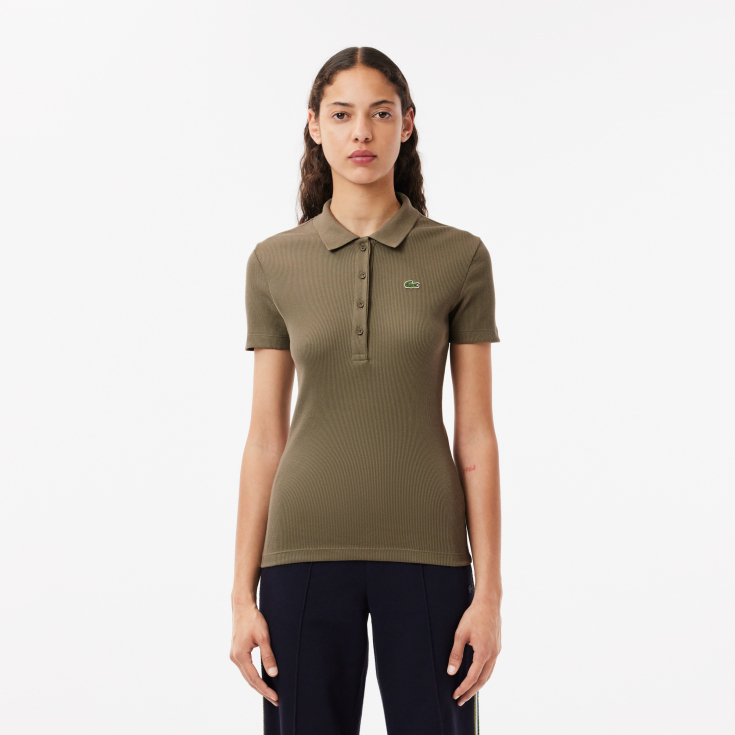 Женское поло Lacoste