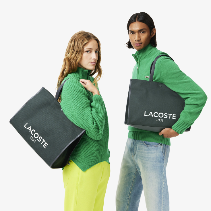 Unisex Lacoste tote-çantası