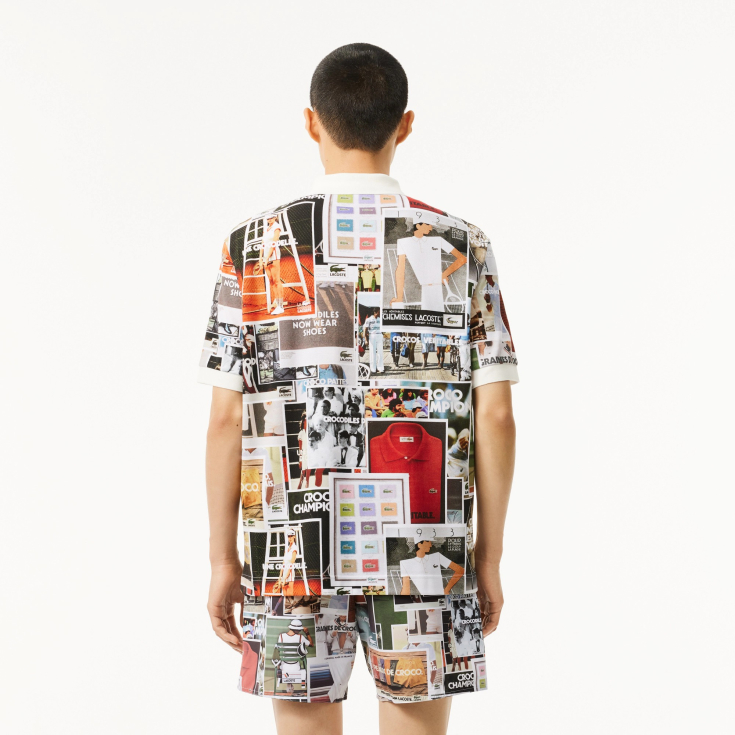 Мужское поло Lacoste