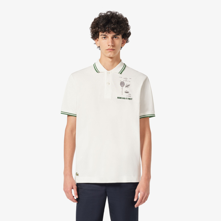 Мужское поло Lacoste