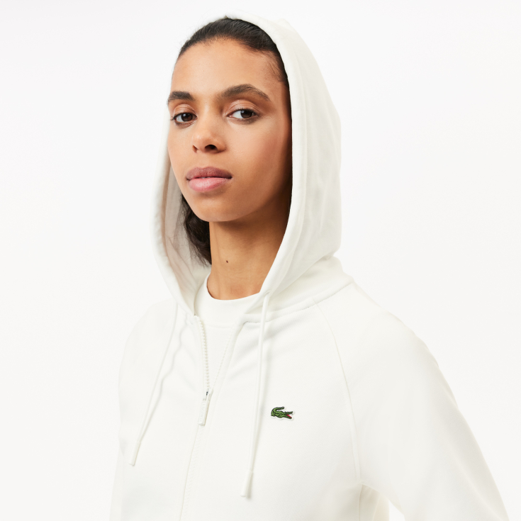 Lacoste qadınlar üçün zipli hudi