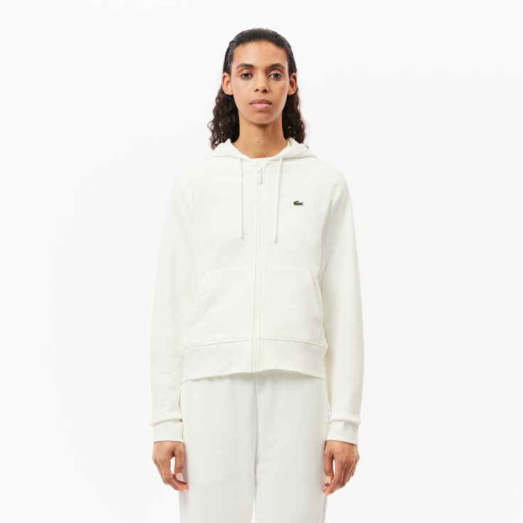 Lacoste qadınlar üçün zipli hudi