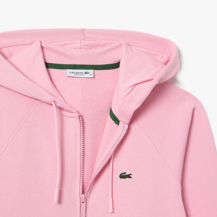 Lacoste qadınlar üçün zipli hudi