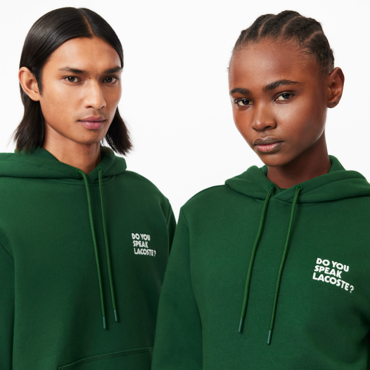 Unisex Lacoste üçün qış üst paltarı