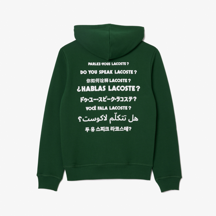 Unisex Lacoste üçün qış üst paltarı
