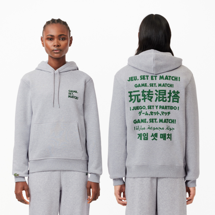 Unisex Lacoste üçün qış üst paltarı