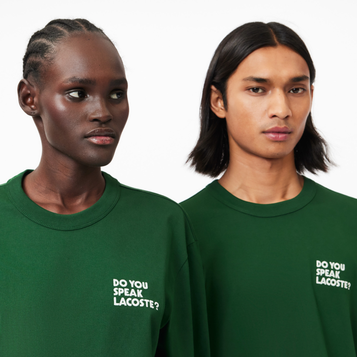 Lacoste kişilər üçün qısaqol köynək