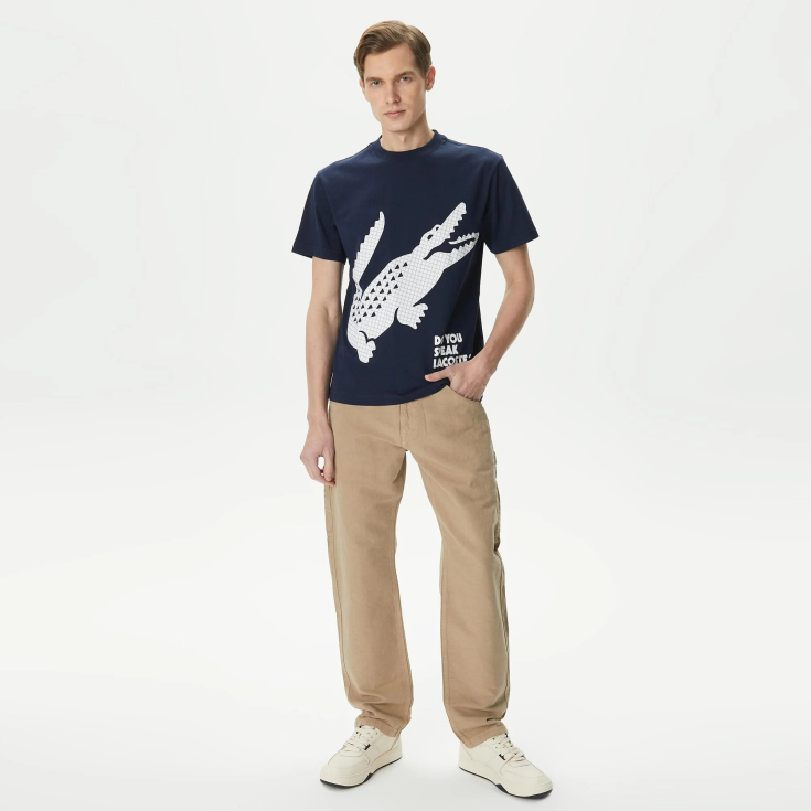 Lacoste kişilər üçün qısaqol köynək