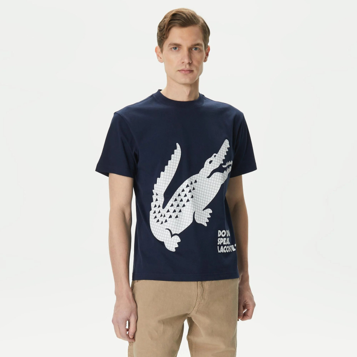 Lacoste kişilər üçün qısaqol köynək