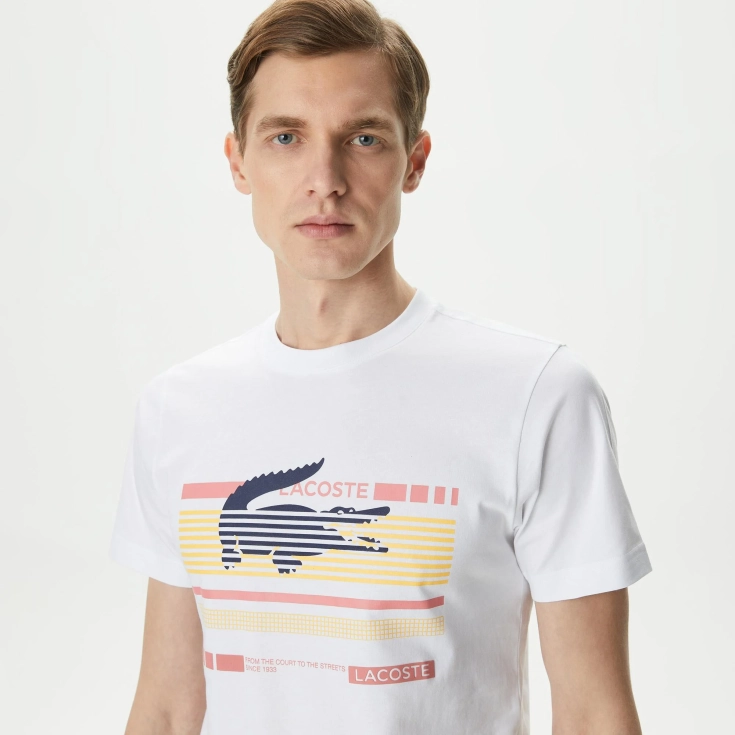 Lacoste kişilər üçün qısaqol köynək