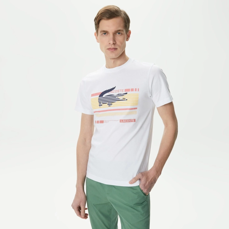 Lacoste kişilər üçün qısaqol köynək
