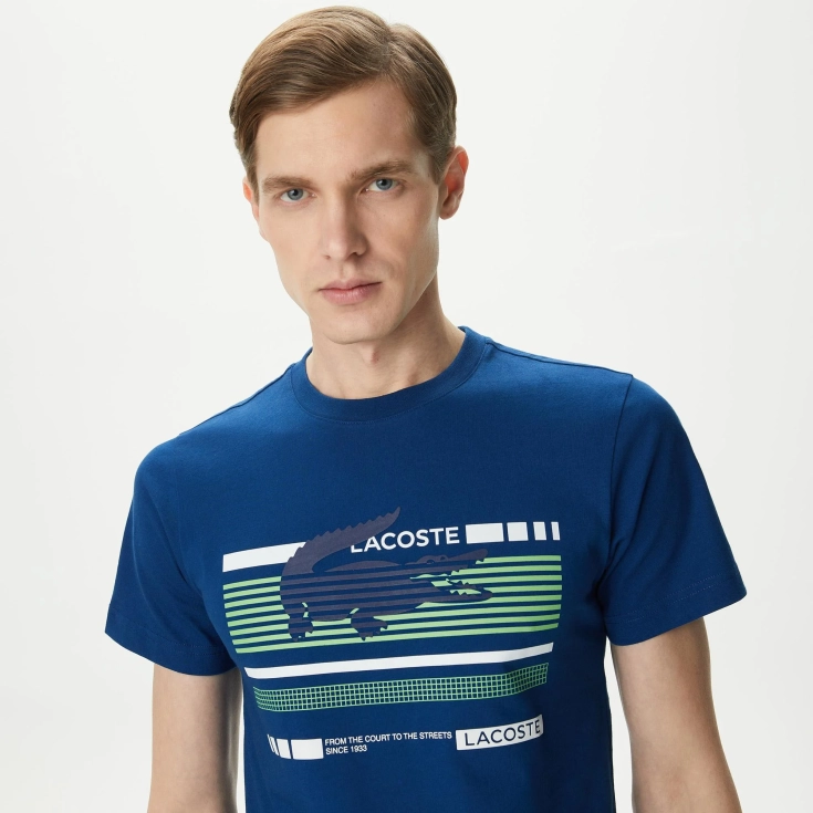 Lacoste kişilər üçün qısaqol köynək