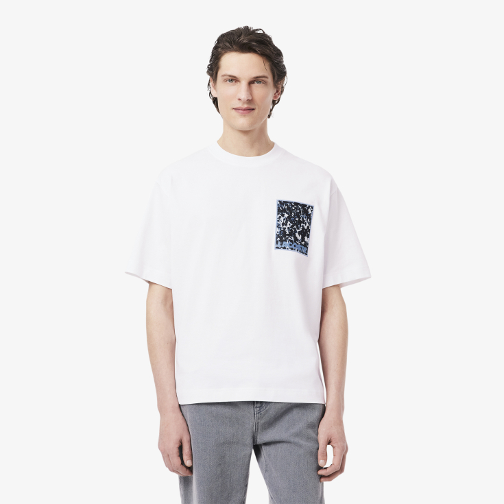 Lacoste kişilər üçün qısaqol köynək