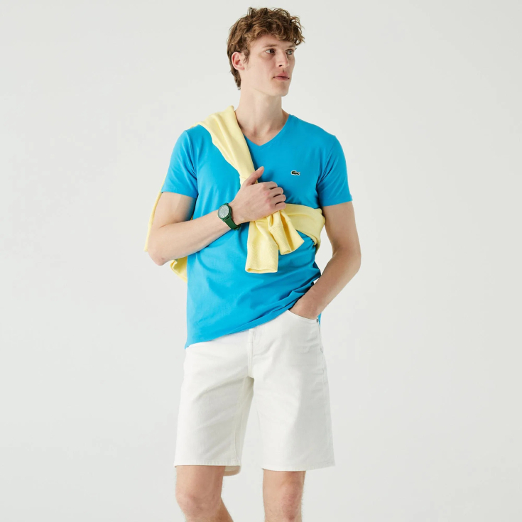 Lacoste kişilər üçün qısaqol köynək
