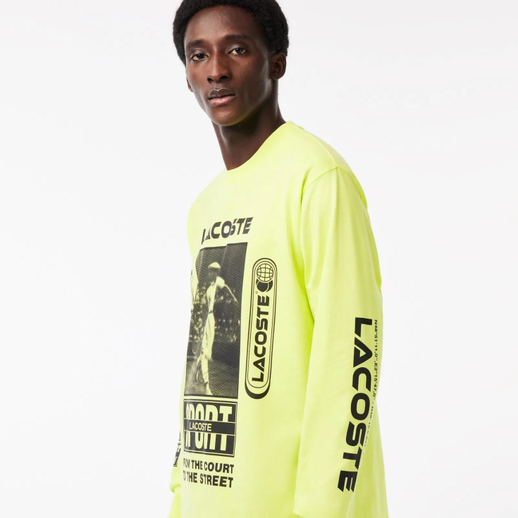 Lacoste kişilər üçün qısaqol köynək