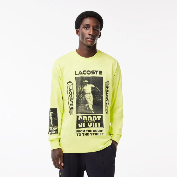 Lacoste kişilər üçün qısaqol köynək
