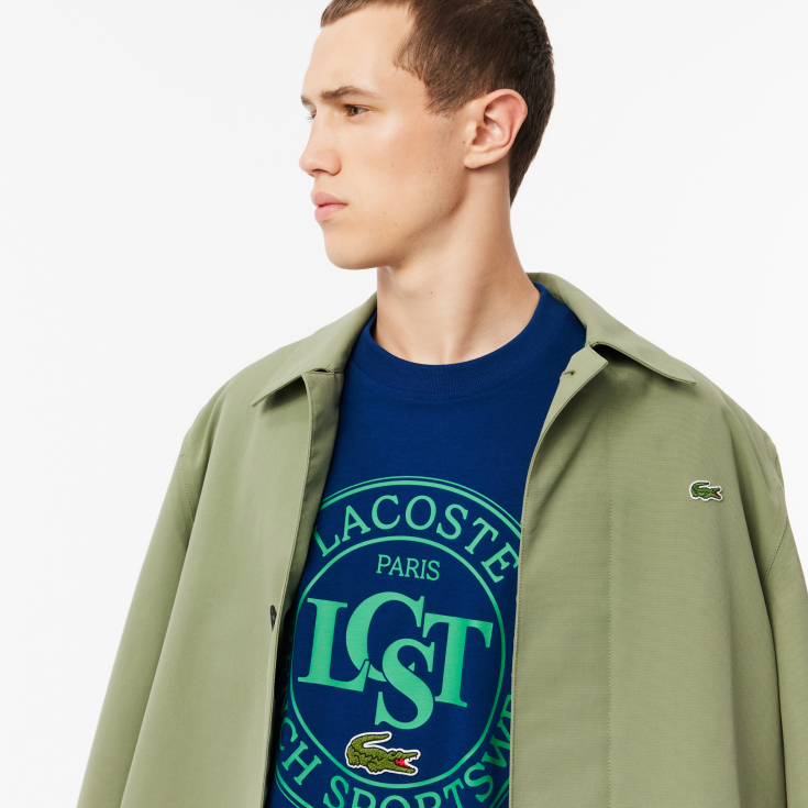 Lacoste kişilər üçün qısaqol köynək