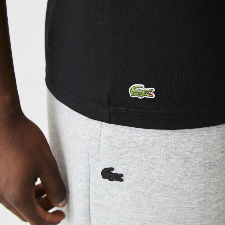 Kişilər üçün Lacoste Crew Neck ev köynəkləri dəsti (3 ədəd)