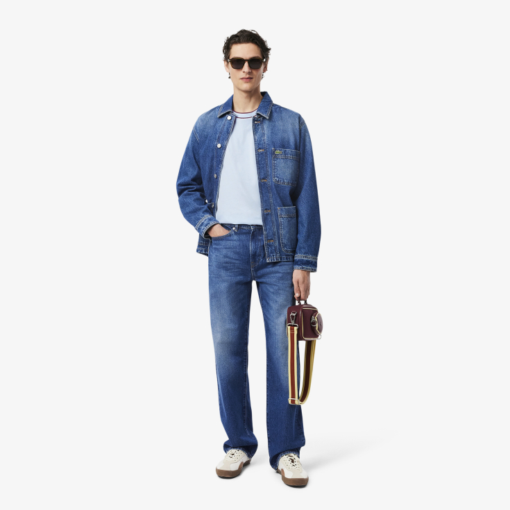 Lacoste kişilər üçün qısaqol köynək