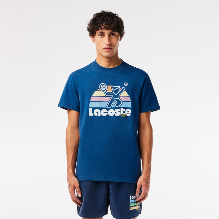 Lacoste kişilər üçün qısaqol köynək