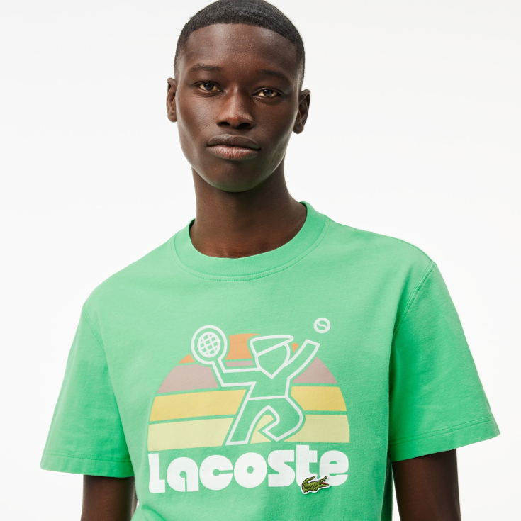 Lacoste kişilər üçün qısaqol köynək