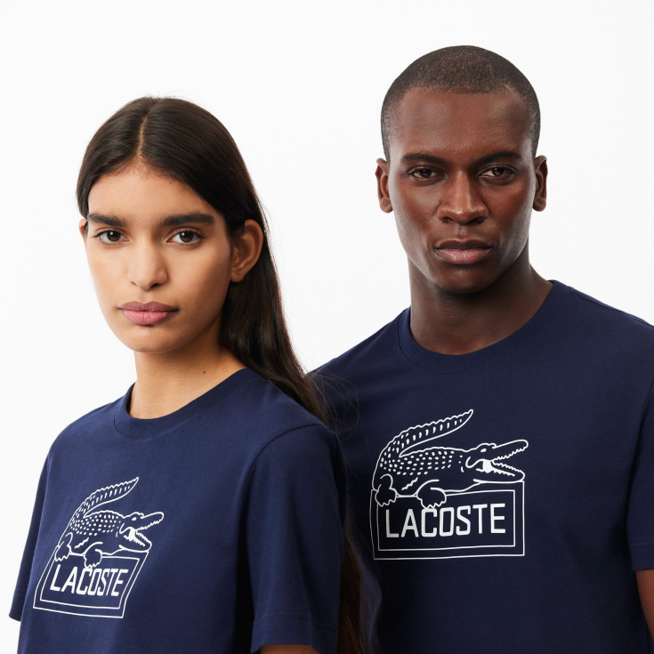 Unisex Lacoste üçün qısaqol köynək