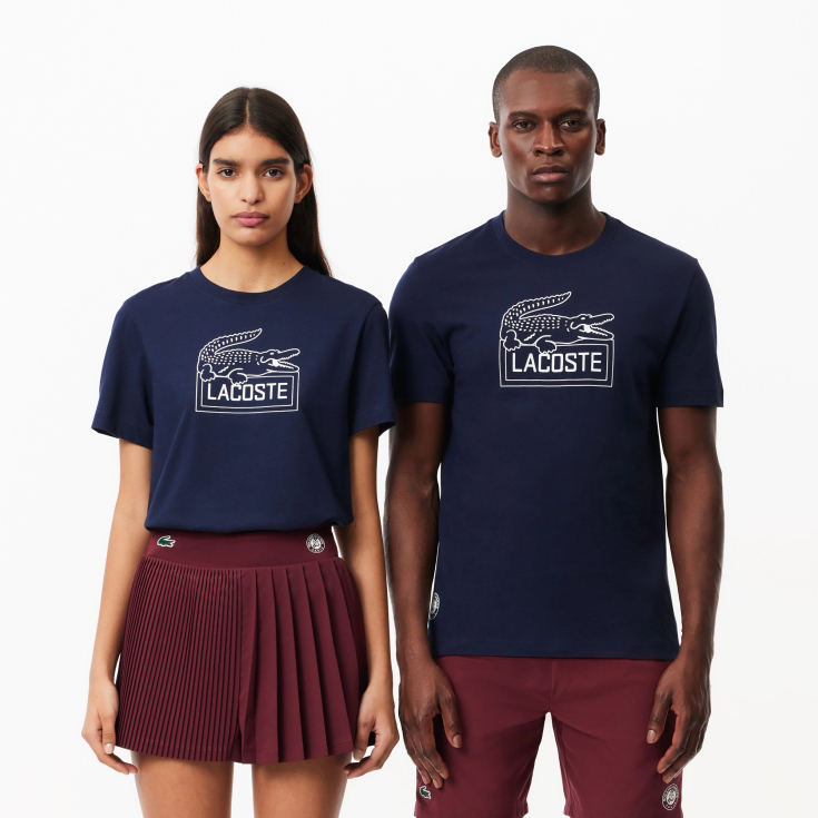 Unisex Lacoste üçün qısaqol köynək