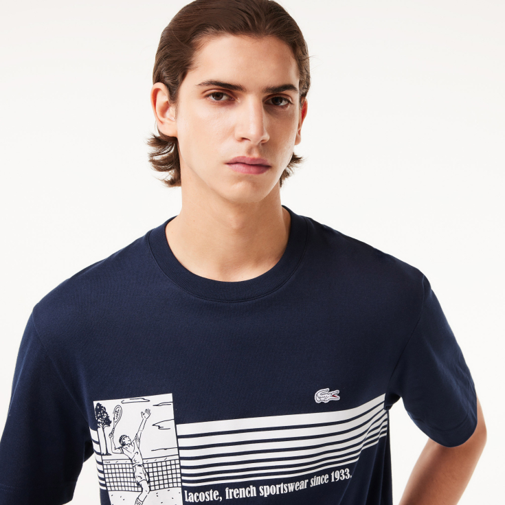 Lacoste kişilər üçün qısaqol köynək