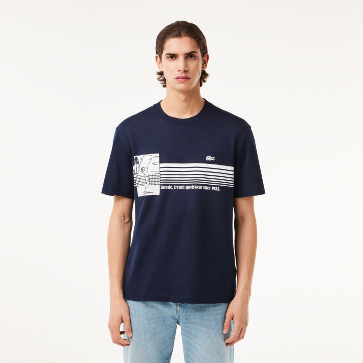 Lacoste kişilər üçün qısaqol köynək