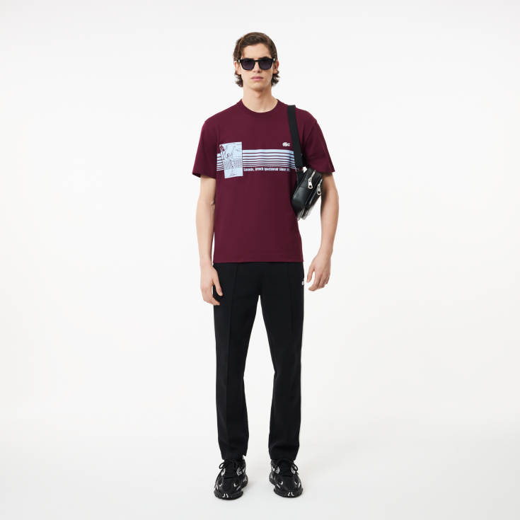 Lacoste kişilər üçün qısaqol köynək