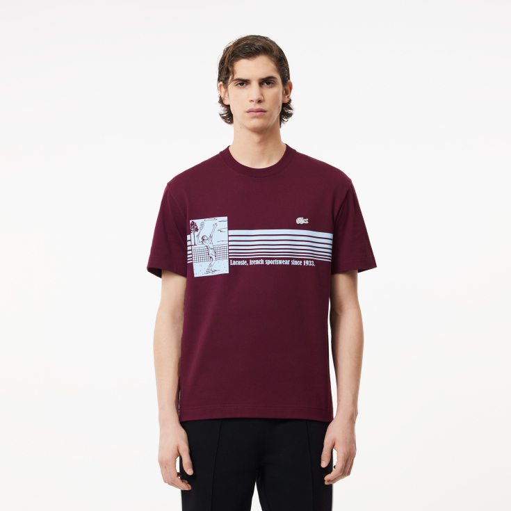 Lacoste kişilər üçün qısaqol köynək