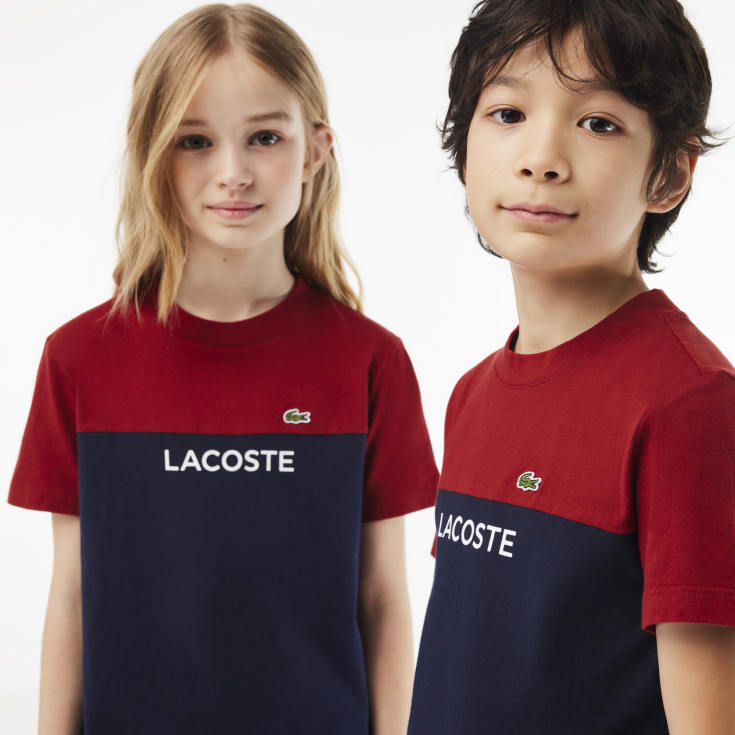 Lacoste uşaqlar üçün qısaqol köynək