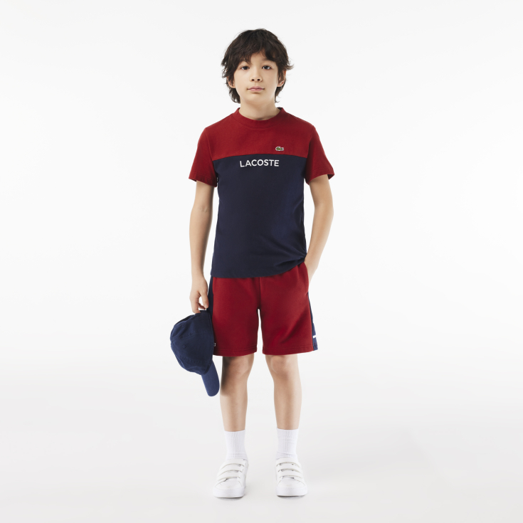 Lacoste uşaqlar üçün qısaqol köynək