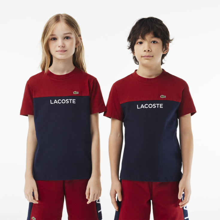 Lacoste uşaqlar üçün qısaqol köynək