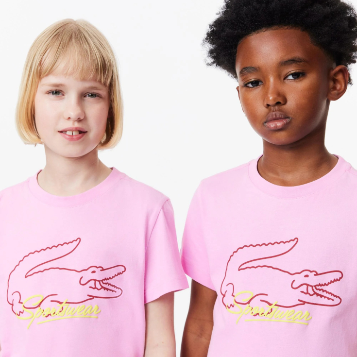 Lacoste uşaqlar üçün qısaqol köynək