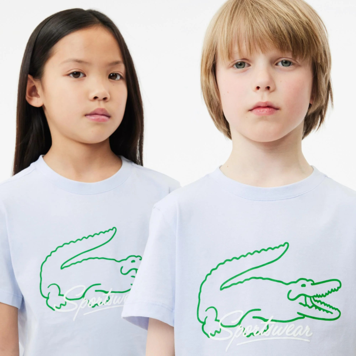 Lacoste uşaqlar üçün qısaqol köynək