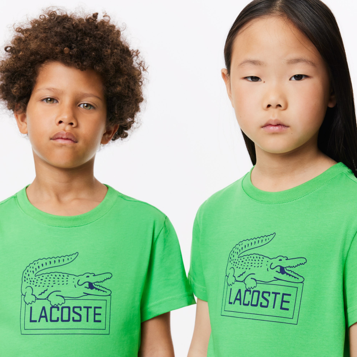 Lacoste uşaqlar üçün qısaqol köynək