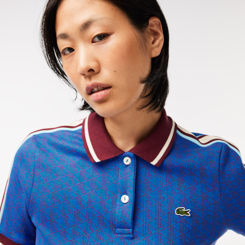 Женское поло Lacoste