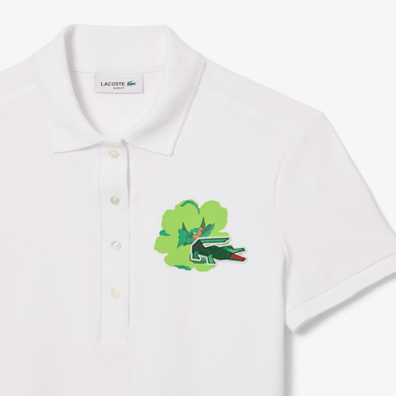 Женское поло Lacoste